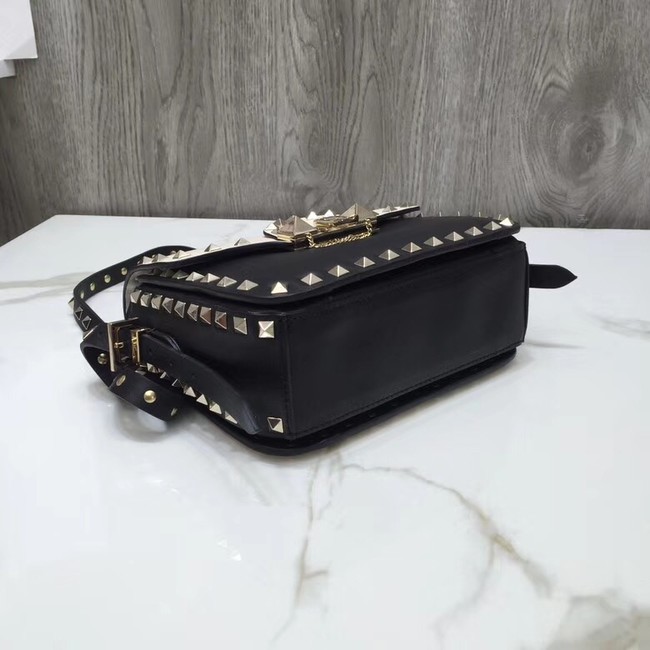 Valentino Original Leather cross-body bag 0936M black&white