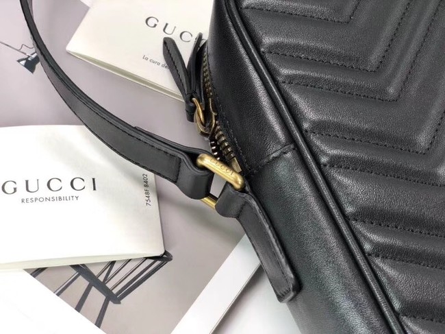 Gucci GG Marmont messenger bag 523365 black