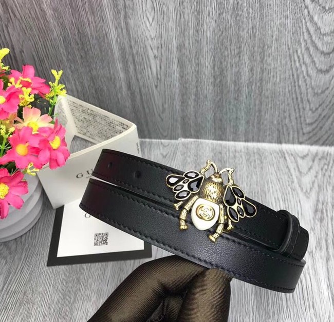 Gucci leather belt 476452 black