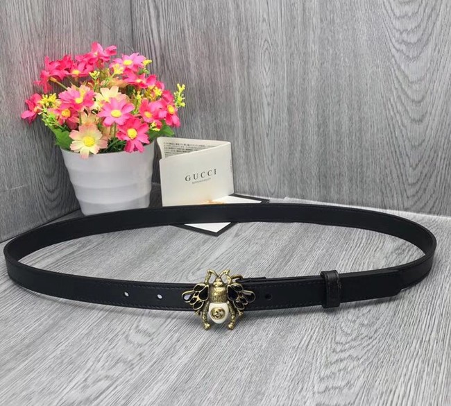 Gucci leather belt 476452 black