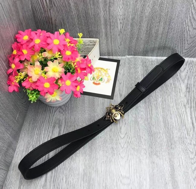 Gucci leather belt 476452 black