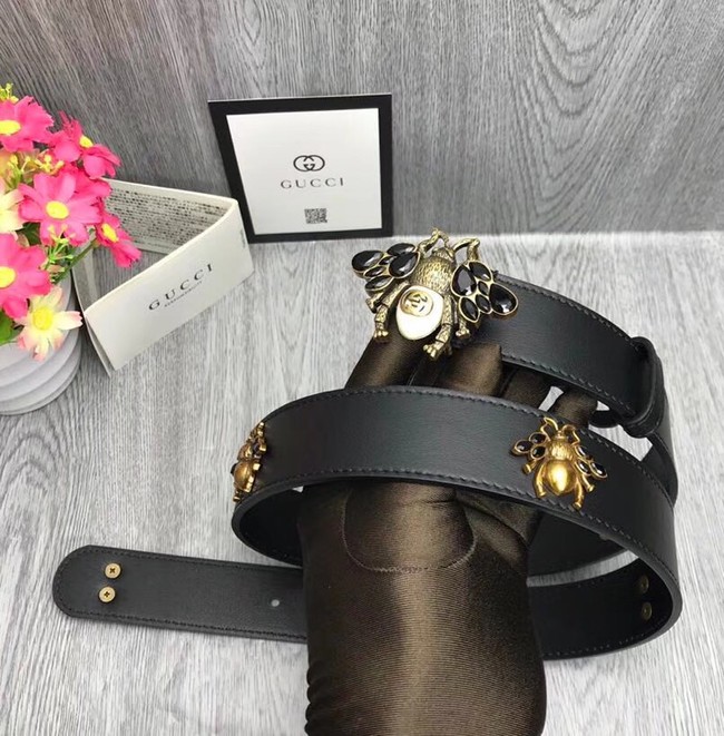 Gucci leather belt 476462 black