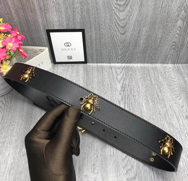 Gucci leather belt 476462 black