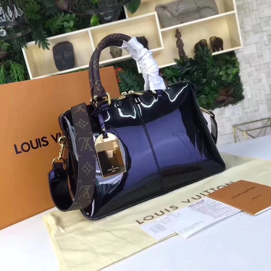 Louis Vuitton Monogram Vernis TOTE M54394 black