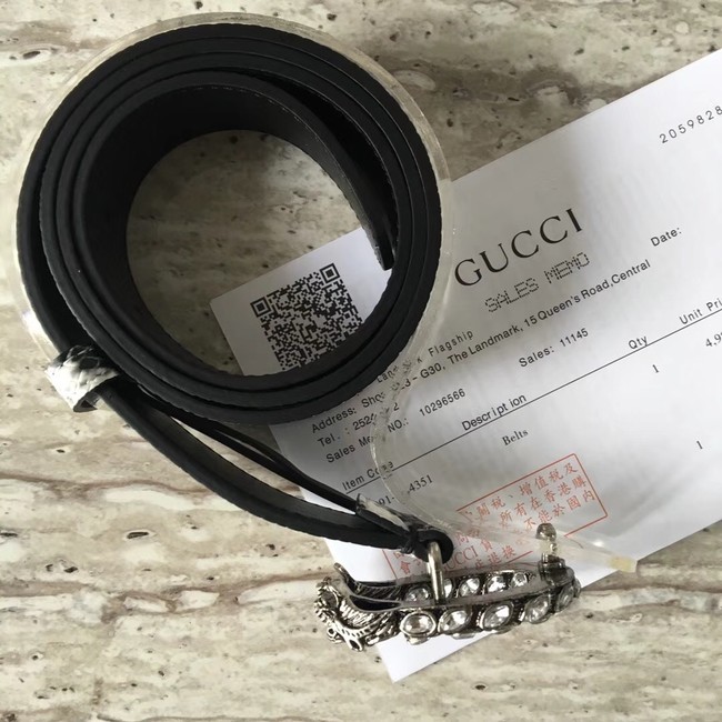Gucci Snakeskin belt with Horsebit A488940