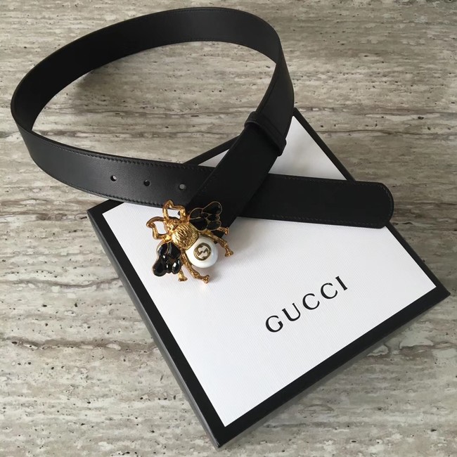Gucci leather belt 499638 black
