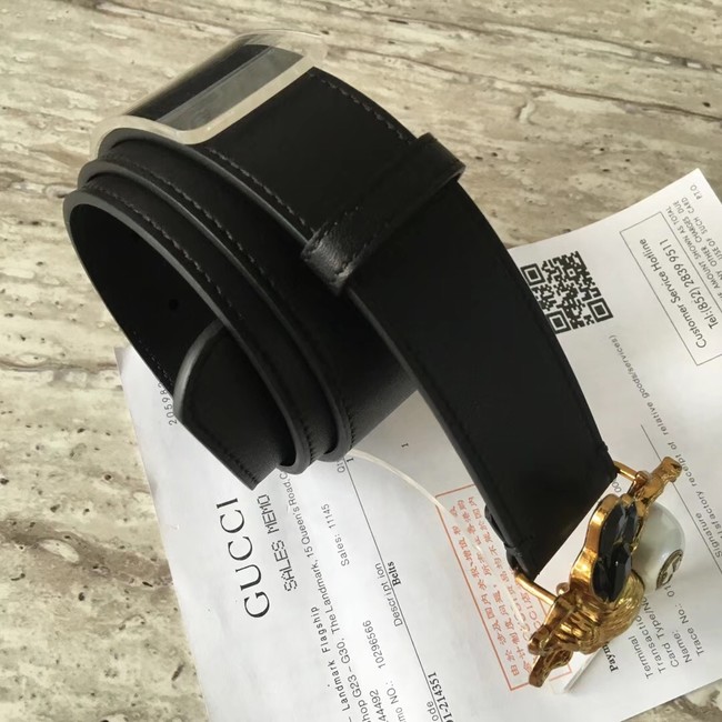 Gucci leather belt 499638 black