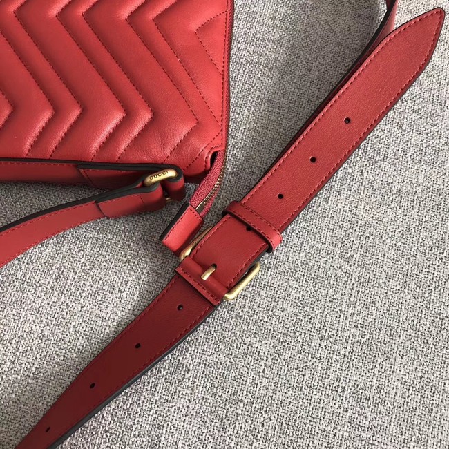 Gucci GG Marmont messenger bag 523369 red