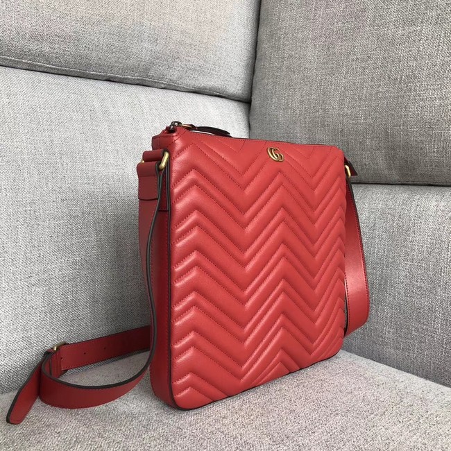 Gucci GG Marmont messenger bag 523369 red