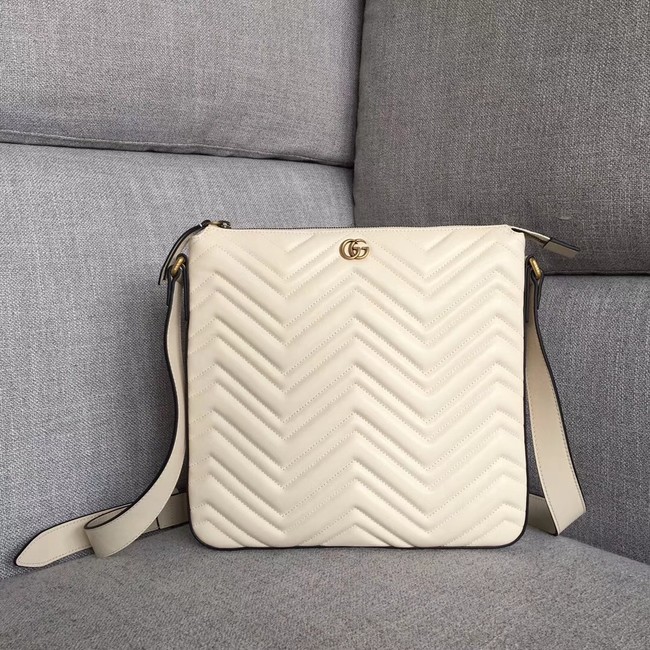 Gucci GG Marmont messenger bag 523369 white
