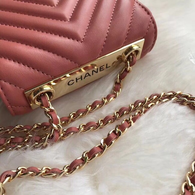 Chanel Flap Original Mobile phone bag 55698 pink