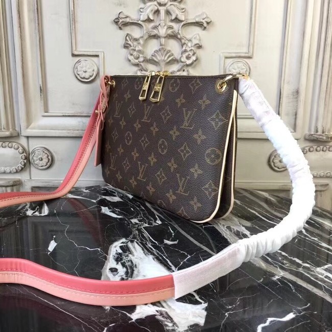 Louis vuitton lorette Original monogram canvas handbags M44053 pink