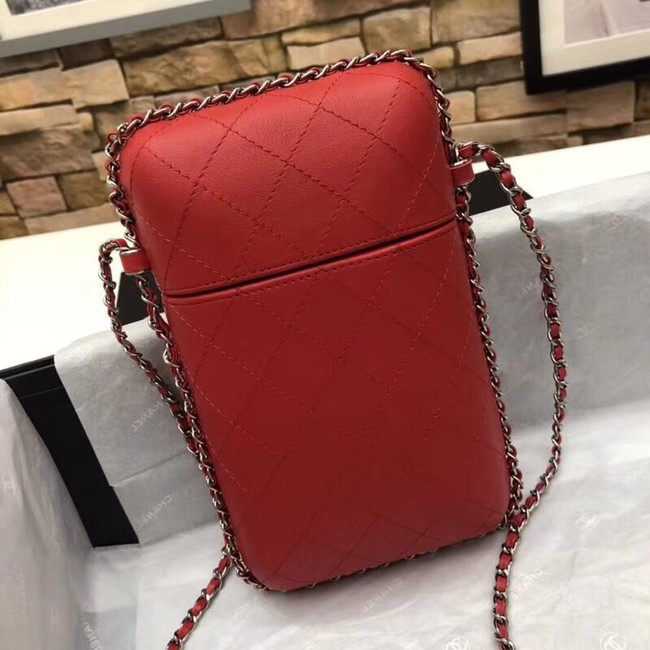 Chanel Flap Original Mobile phone bag 55699 red