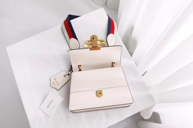 Gucci Queen Margaret small top handle bag 476541 white