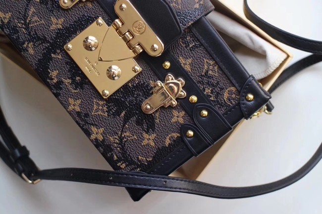 Louis Vuitton Monogram Canvas PETITE MALLE M43647 black