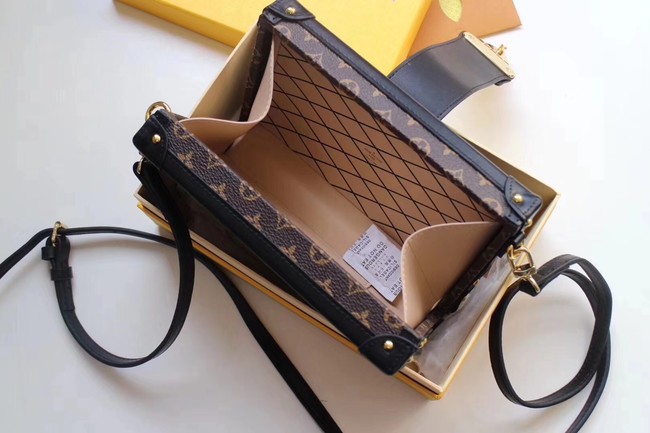 Louis Vuitton Monogram Canvas PETITE MALLE M43647 black