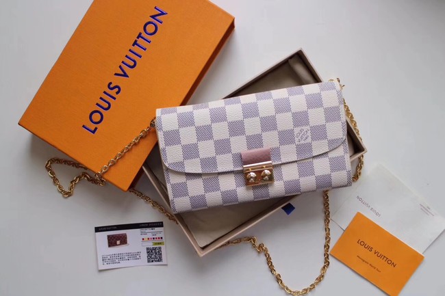 Louis Vuitton Original Damier Azur Canvas CROISETTE N61273