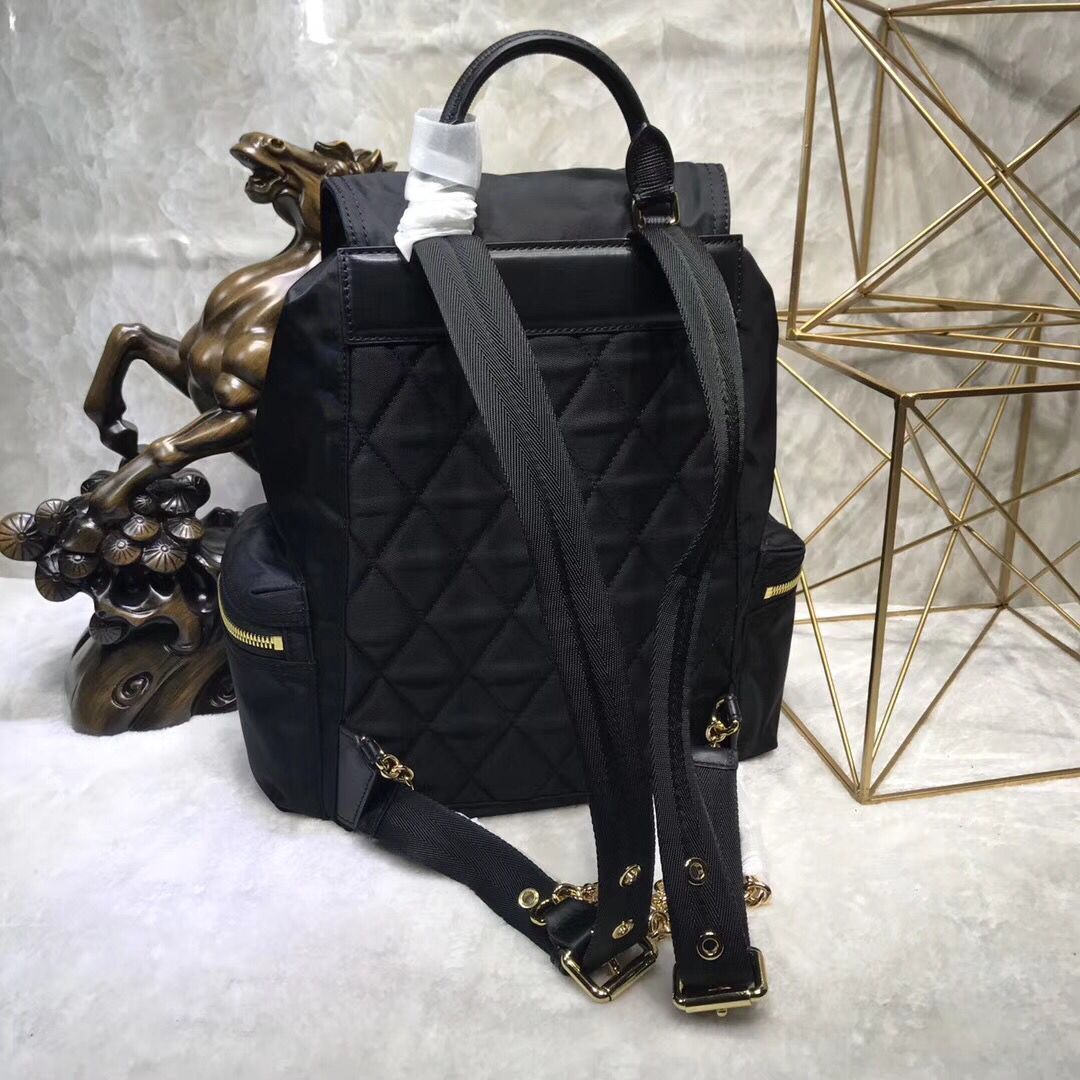 Burberry Large Backpack Fabric ABU41048 Black