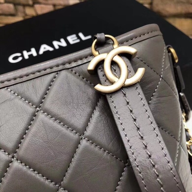 Chanel GABRIELLE Original Shoulder Bag A93842 grey