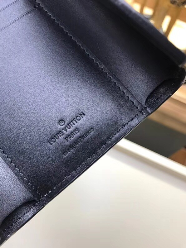 Louis Vuitton Monogram Vernis VICTORINE WALLET M62427 black