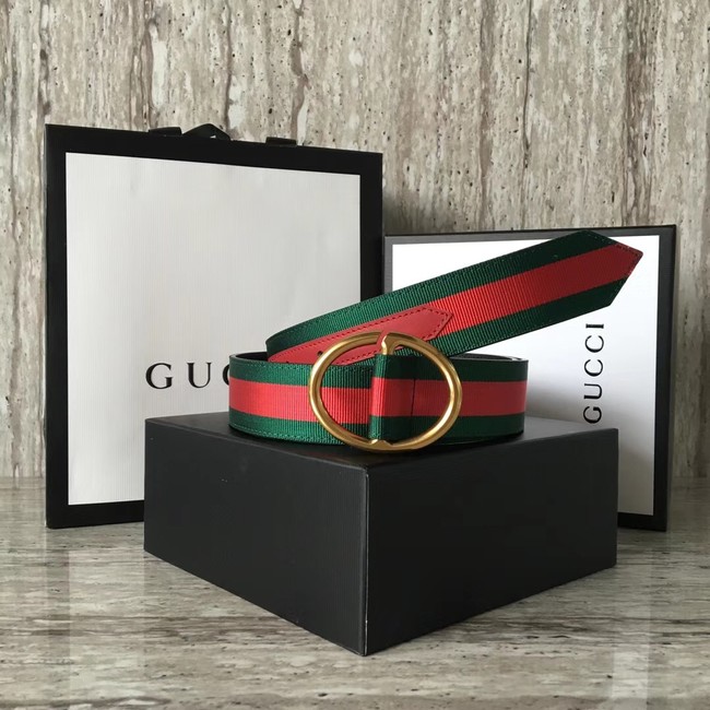 Gucci Web belt G25511 Red & green