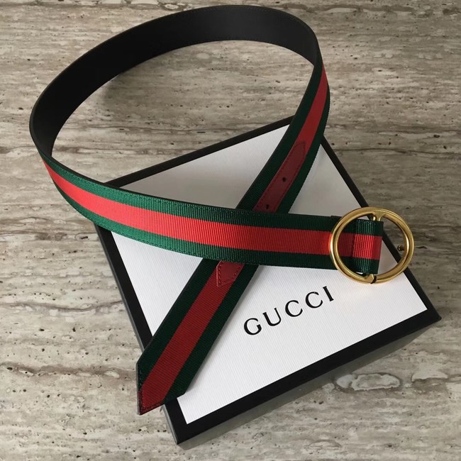 Gucci Web belt G25511 Red & green