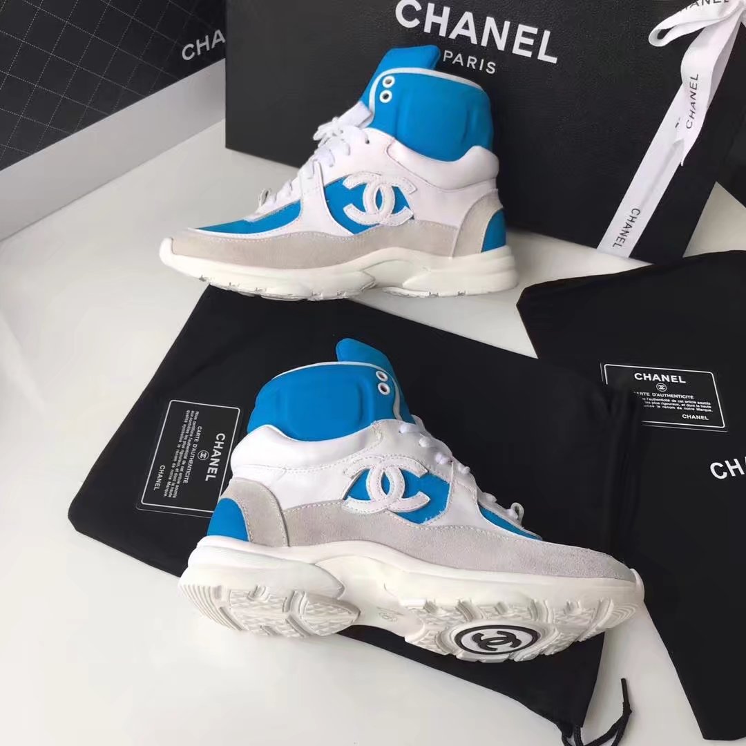 Chanel lady Casual shoes CH2311JYX blue