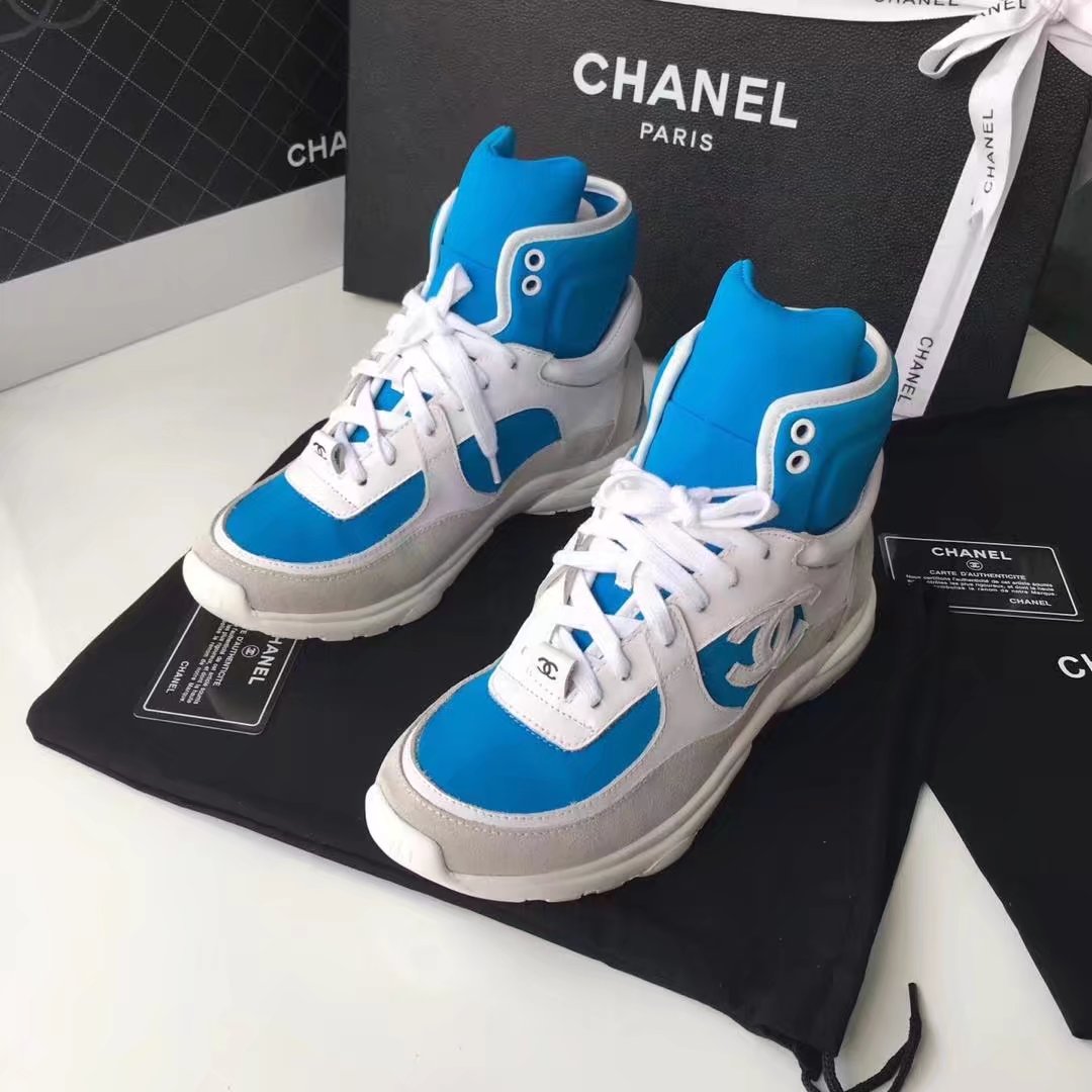 Chanel lady Casual shoes CH2311JYX blue
