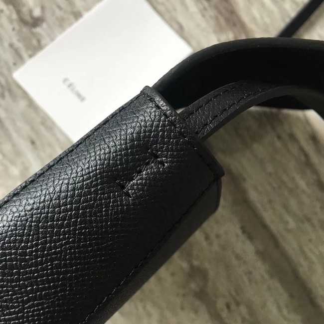 Celine leather Mini Shoulder Bag 55429 black
