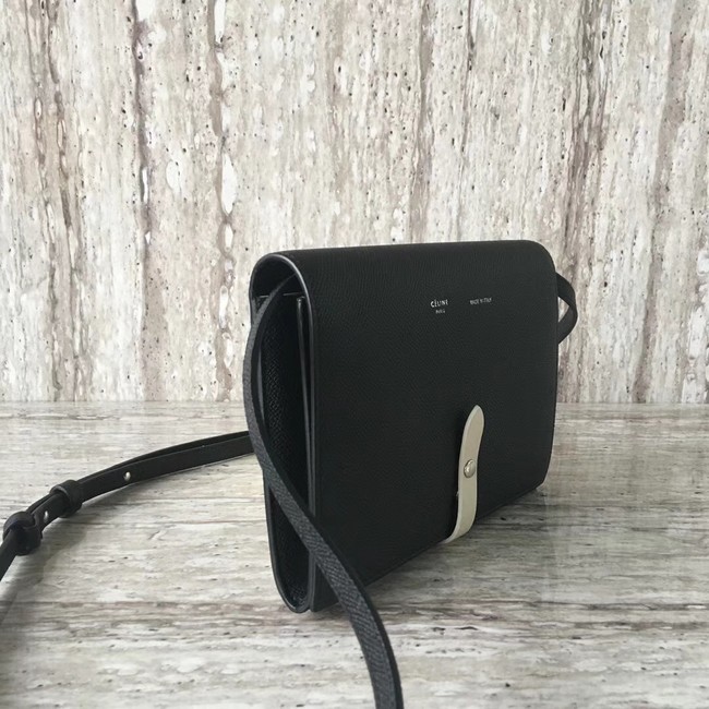 Celine leather Mini Shoulder Bag 73383 black