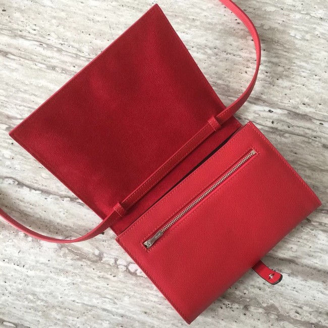 Celine leather Mini Shoulder Bag 73383 red