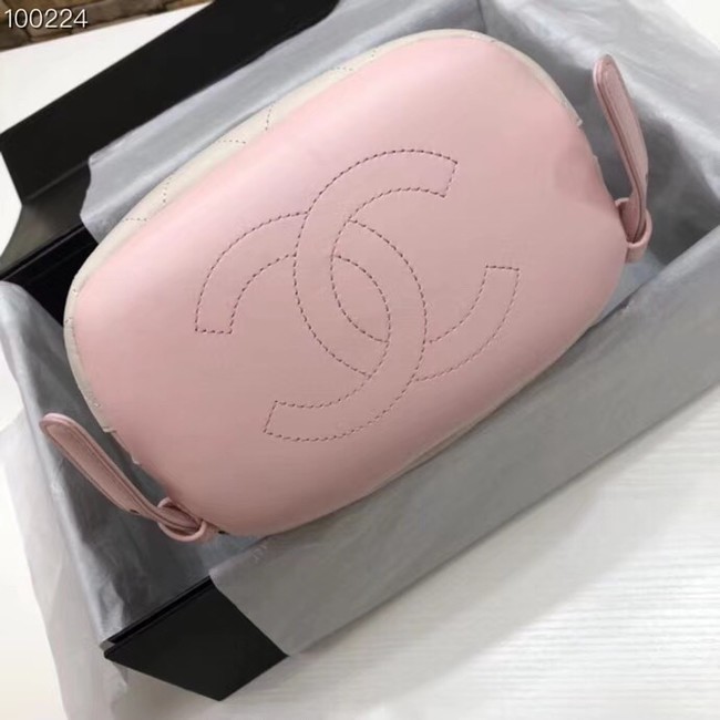 Chanel Backpack Calfskin A57497 pink