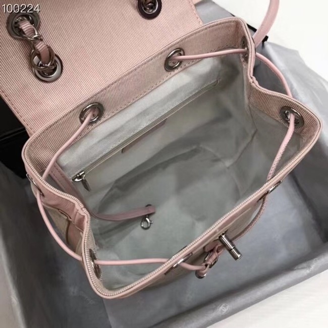 Chanel Backpack Calfskin A57497 pink