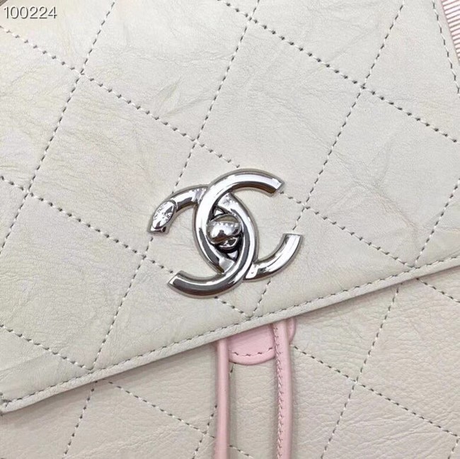 Chanel Backpack Calfskin A57497 pink