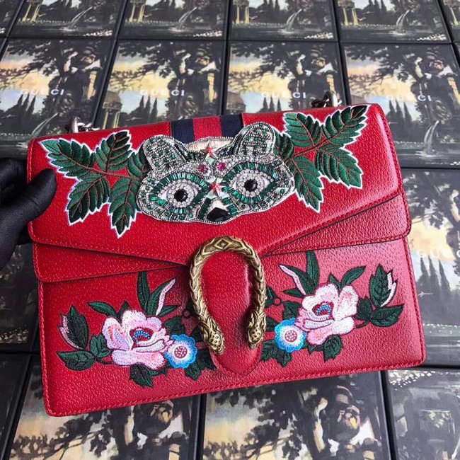 Gucci Dionysus medium shoulder bag 400235 red