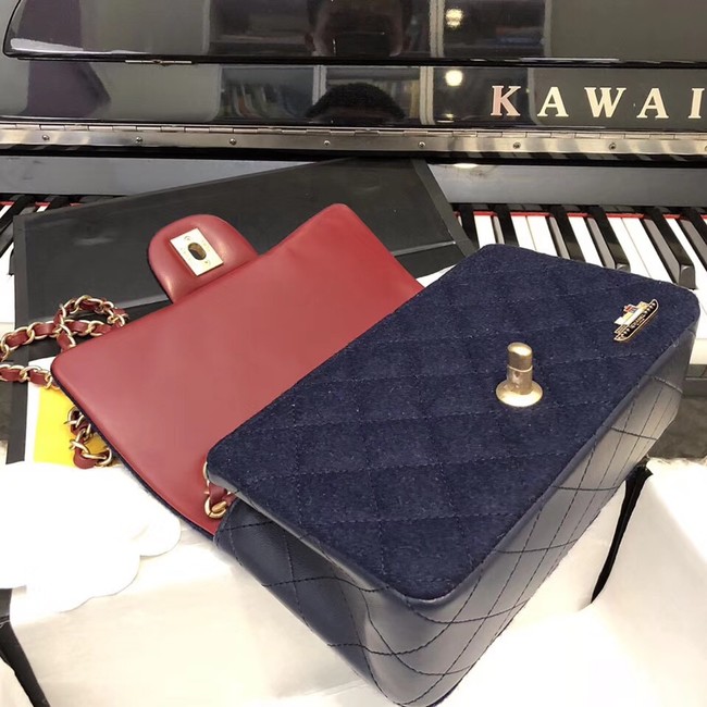 Chanel Original Mini Flap Bag A69900 Navy Blue