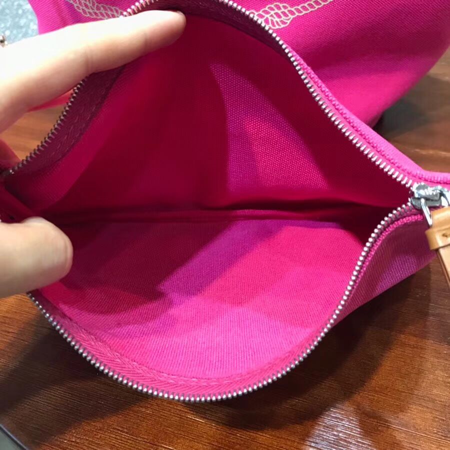 Prada fabric handbag 1BG163 rose