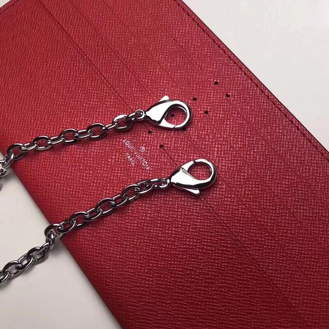 Louis Vuitton original Epi leather POCHETTE FELICIE M62982 pink