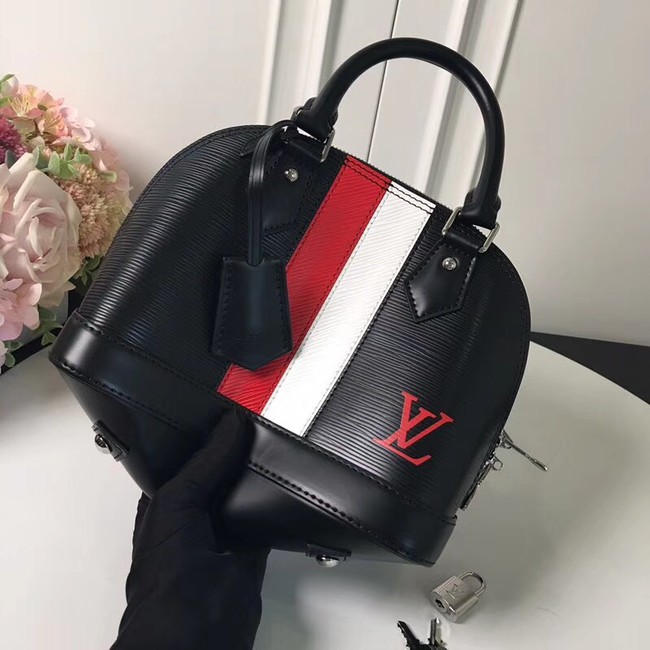 Louis Vuitton original Epi leather ALMA BB M51961 black
