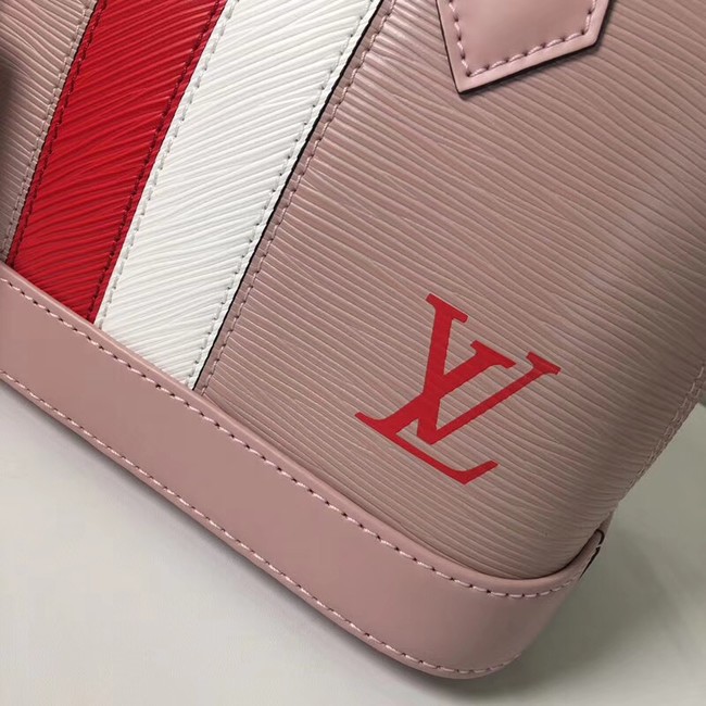 Louis Vuitton original Epi leather ALMA BB M51961 pink