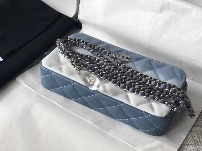 Chanel Clutch with Chain A70249 Blue