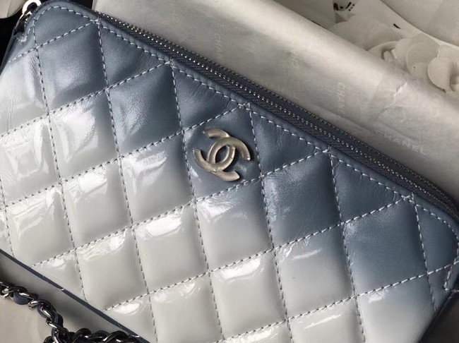 Chanel Clutch with Chain A70249 Blue