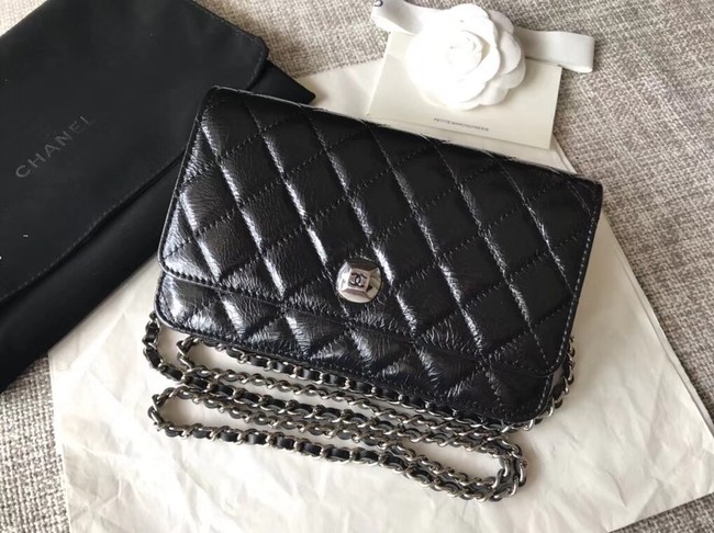 Chanel Wallet on Chain A84510 black