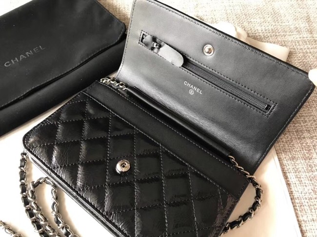 Chanel Wallet on Chain A84510 black