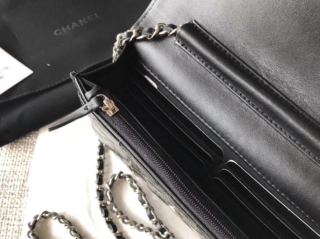 Chanel Wallet on Chain A84510 black