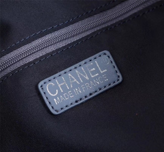 Chanel Canvas Backpack A57498 blue