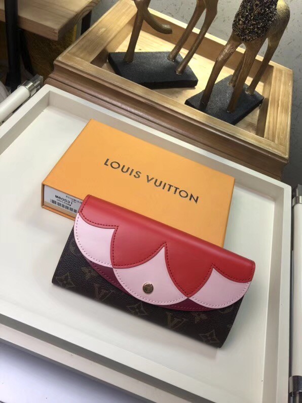 Louis Vuitton SARAH WALLET M60531 pink