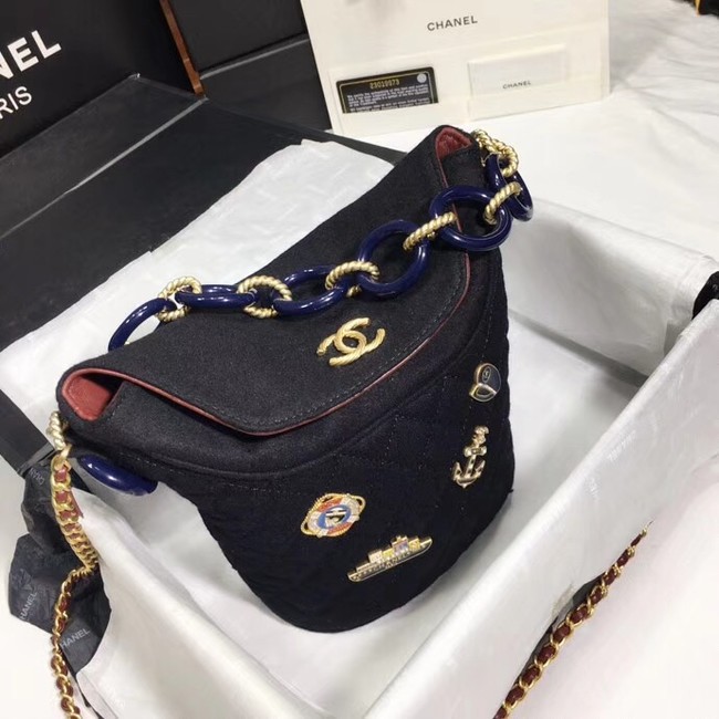 Chanel Bucket Bag A57868 black
