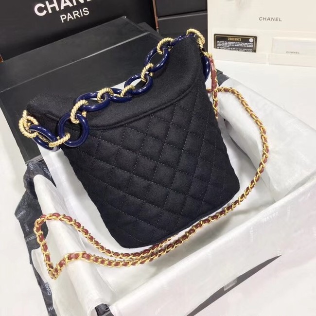 Chanel Bucket Bag A57868 black