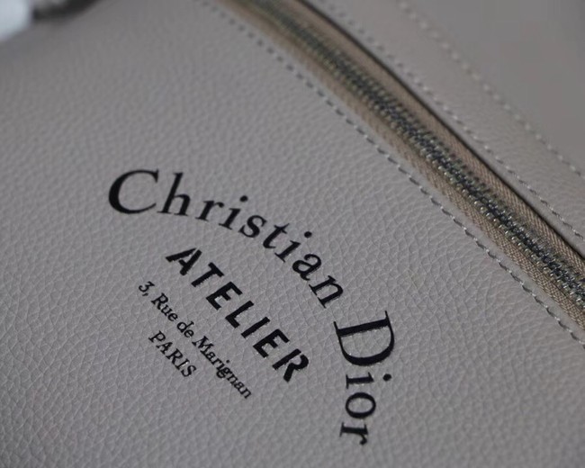 Dior Original Cowhide knapsack S0208 grey